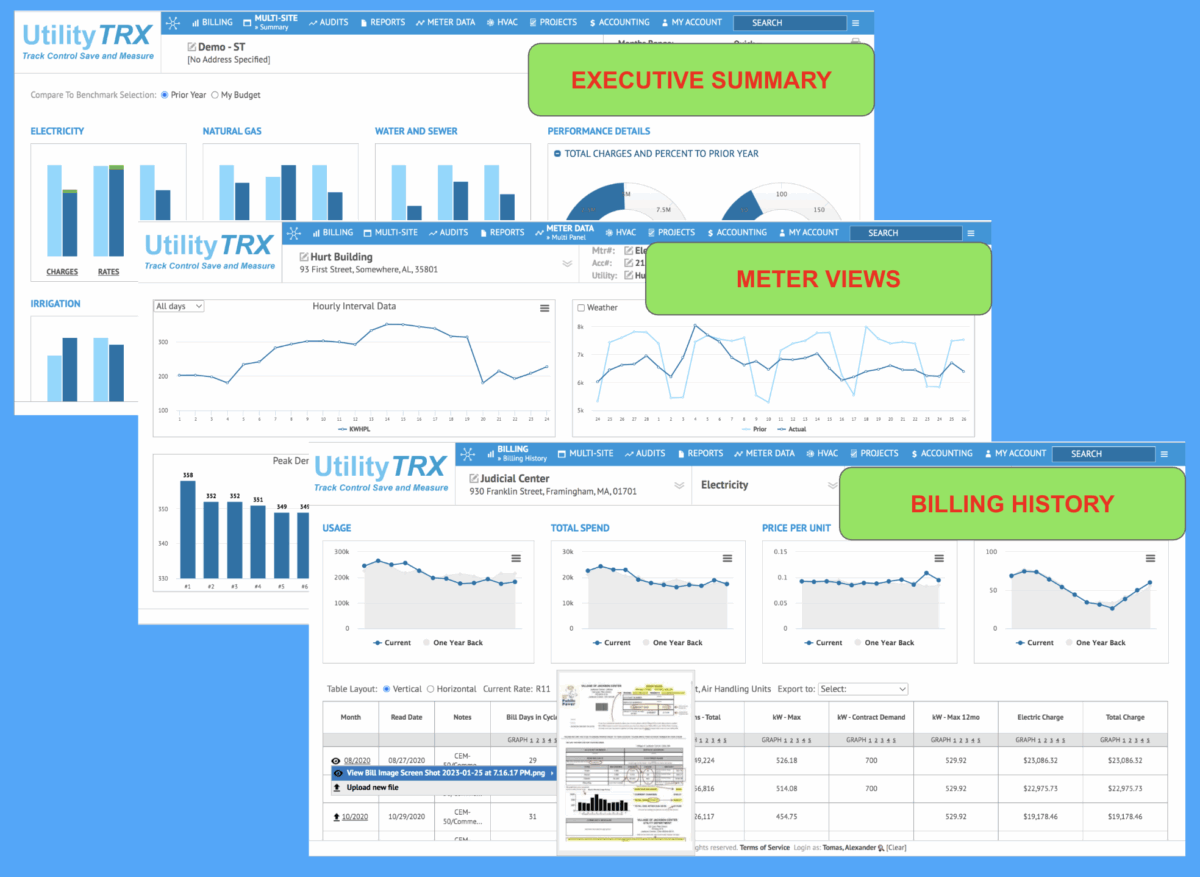 Monthly Utility Intelligence (MUI) - Top 10 Sites for 3 Month Pilot and $500/mo to Continue Thereafter